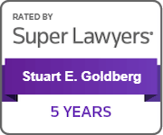 Rated By Super Lawyers | Stuart E. Goldberg | 5 Years